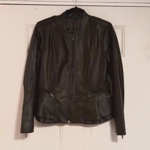 G.I.L.I. moto jacket, peplum bottom